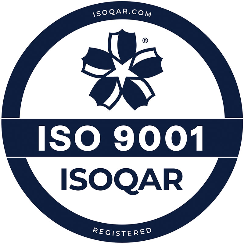 ISOQAR ISO 9001 seal